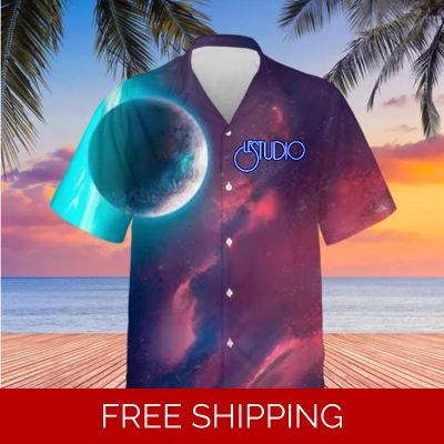 Hawaiian Shirt Unisex Le Studio Space